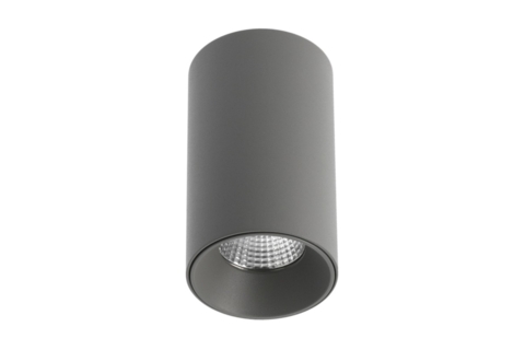 Світильник GTV LED PRIME, 10W, IP20, 4000K, сірий