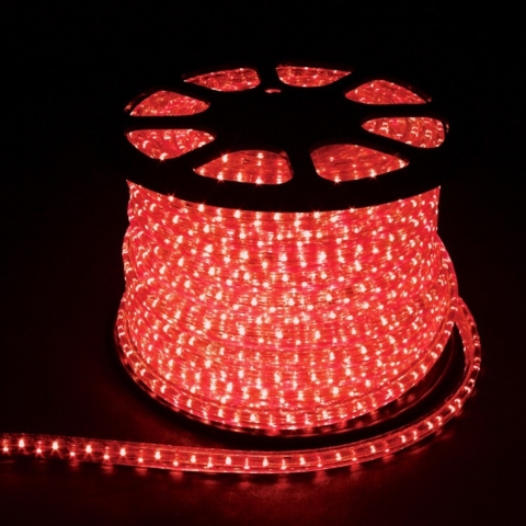 Светодиодный дюралайт Feron LED красный