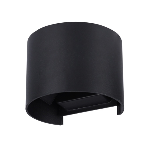 LED архітектурний світильник ECLIPSE-R VIOLUX 12W 3000-4500-6500К IP65 чорний