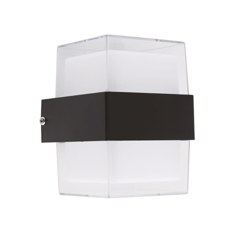 LED архітектурний світильник ZEBRA-S VIOLUX 10W 4200K IP44 чорний