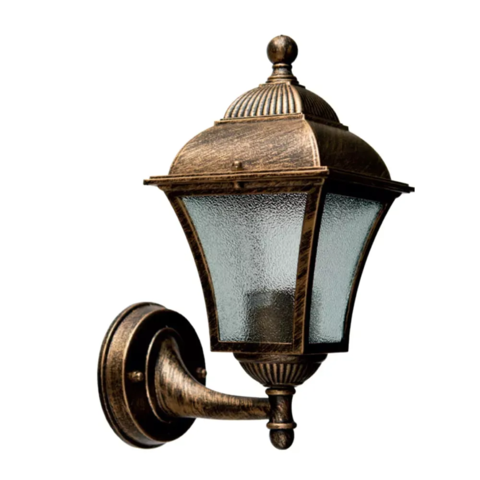 Світильник фасадний VIOLUX Paris-D антична бронза 60W Е27 IP44