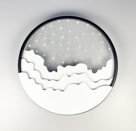Стельовий LED світильник з імітацією нічного неба