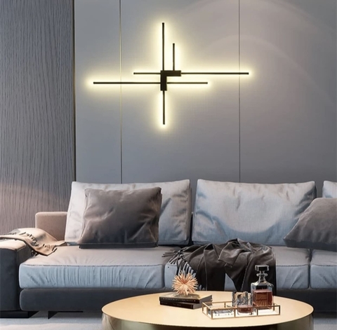 Мінімалістична модель бра на 7 ріжків