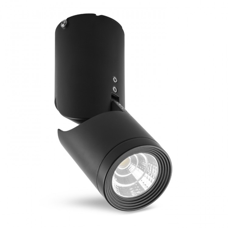 Накладний LED світильник в чорному кольорі