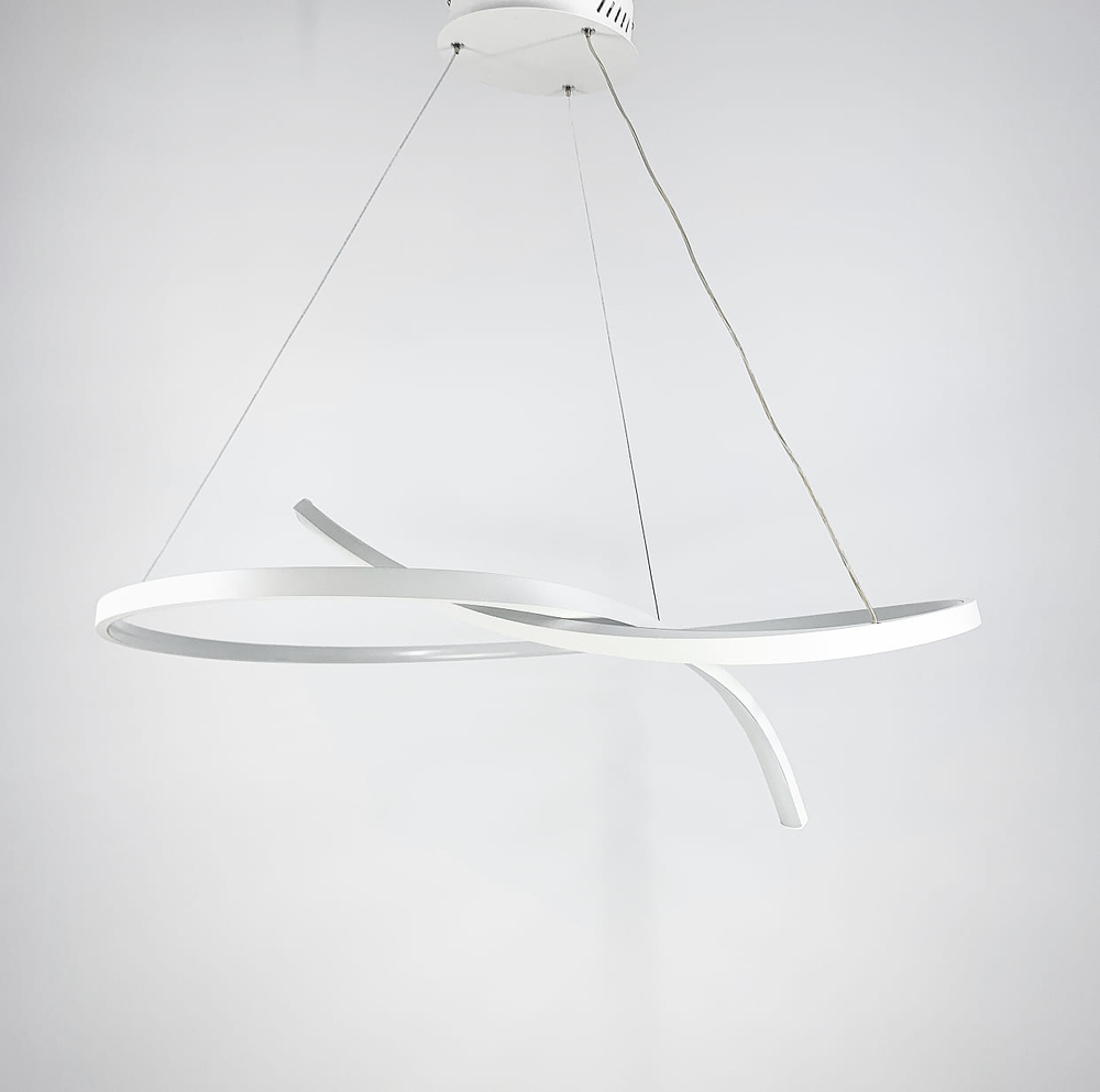 Оригінальний світильник GIRO SU LED у білому каркасі