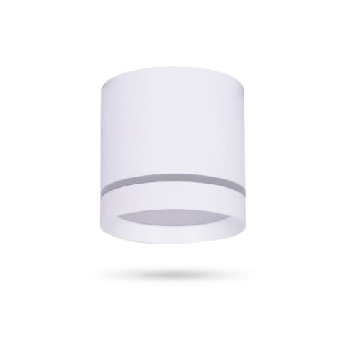 Накладний світильник з акриловим кільцем в білому кольорі